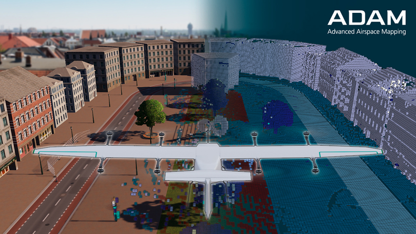 Advanced Airspace Mapping für eine sichere Urban Air Mobility