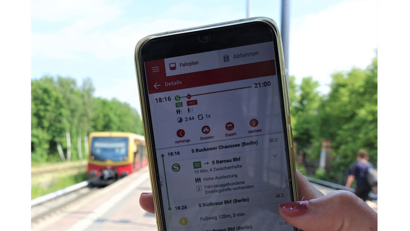Geplante Fahrgastlenkung basierend auf Auslastungsinformationen